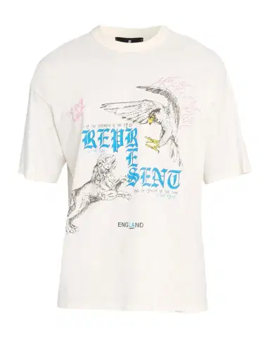Represent Men's Enemy Cotton and Hemp Graphic T-Shirt | Thumbnail 1 Represent Men's Enemy Cotton and Hemp Graphic T-Shirt | Thumbnail 1