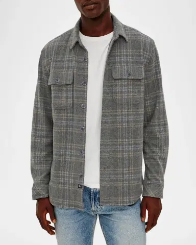RAILS Men's Alder Plaid Overshirt | Thumbnail 4 RAILS Men's Alder Plaid Overshirt | Thumbnail 4