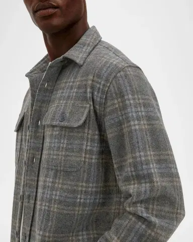 RAILS Men's Alder Plaid Overshirt | Thumbnail 5 RAILS Men's Alder Plaid Overshirt | Thumbnail 5