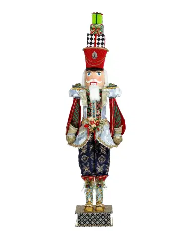 Mark Roberts Large Nutcracker with Present, 58.5" | Thumbnail 2 Mark Roberts Large Nutcracker with Present, 58.5" | Thumbnail 2