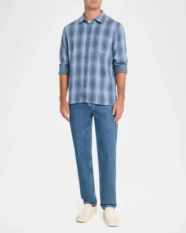 RAILS Men's Owens Plaid Cotton Button-Front Shirt | Thumbnail 2 RAILS Men's Owens Plaid Cotton Button-Front Shirt | Thumbnail 2