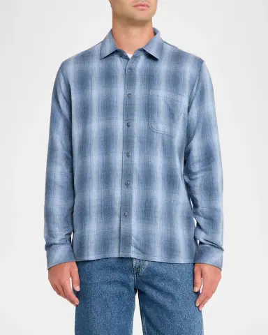 RAILS Men's Owens Plaid Cotton Button-Front Shirt | Thumbnail 4 RAILS Men's Owens Plaid Cotton Button-Front Shirt | Thumbnail 4