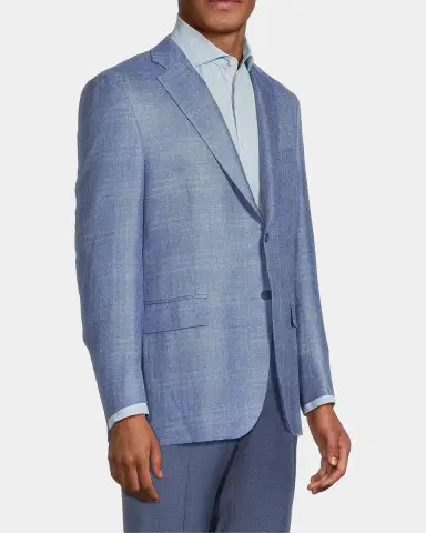 Canali Scratch Wool-Silk-Linen Sportcoat | Thumbnail 6 Canali Scratch Wool-Silk-Linen Sportcoat | Thumbnail 6