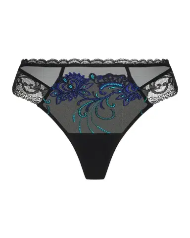 Lise Charmel Embroidered Lace & Tulle Thong | Thumbnail 1 Lise Charmel Embroidered Lace & Tulle Thong | Thumbnail 1