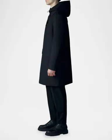 Mackage Men's Mathias 3-in-1 Balmacaan Coat with Removable Down Liner | Thumbnail 4 Mackage Men's Mathias 3-in-1 Balmacaan Coat with Removable Down Liner | Thumbnail 4