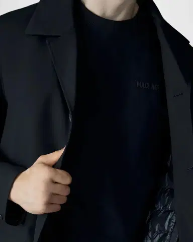 Mackage Men's Mathias 3-in-1 Balmacaan Coat with Removable Down Liner | Thumbnail 5 Mackage Men's Mathias 3-in-1 Balmacaan Coat with Removable Down Liner | Thumbnail 5