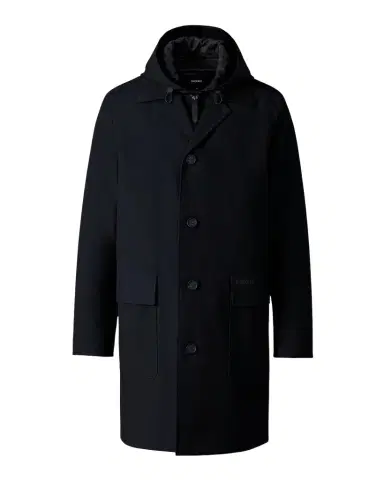 Mackage Men's Mathias 3-in-1 Balmacaan Coat with Removable Down Liner | Thumbnail 1 Mackage Men's Mathias 3-in-1 Balmacaan Coat with Removable Down Liner | Thumbnail 1
