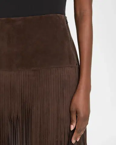 Kobi Halperin Kyla Fringed Suede Midi Skirt | Thumbnail 5 Kobi Halperin Kyla Fringed Suede Midi Skirt | Thumbnail 5
