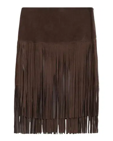 Kobi Halperin Kyla Fringed Suede Midi Skirt | Thumbnail 1 Kobi Halperin Kyla Fringed Suede Midi Skirt | Thumbnail 1