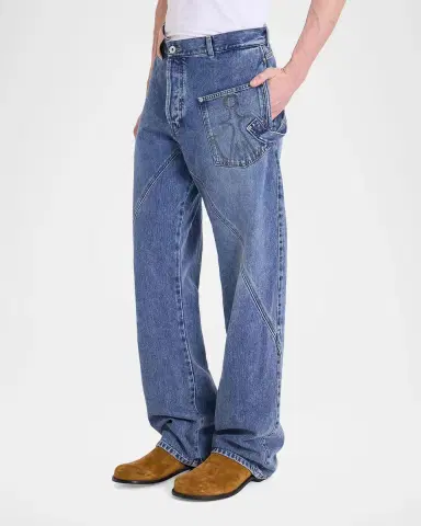 JW Anderson Twisted Workwear Jeans | Thumbnail 4 JW Anderson Twisted Workwear Jeans | Thumbnail 4