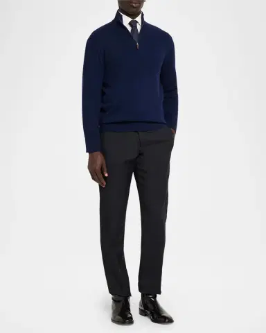 Polo Ralph Lauren Men's Cashmere Half-Zip Sweater | Thumbnail 2 Polo Ralph Lauren Men's Cashmere Half-Zip Sweater | Thumbnail 2