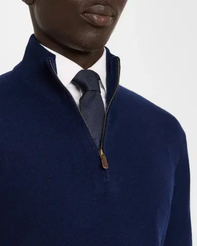 Polo Ralph Lauren Men's Cashmere Half-Zip Sweater | Thumbnail 5 Polo Ralph Lauren Men's Cashmere Half-Zip Sweater | Thumbnail 5