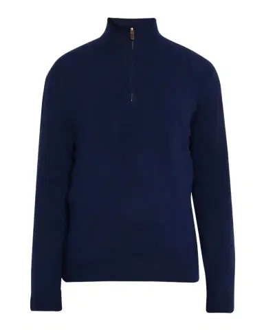 Polo Ralph Lauren Men's Cashmere Half-Zip Sweater | Thumbnail 1 Polo Ralph Lauren Men's Cashmere Half-Zip Sweater | Thumbnail 1