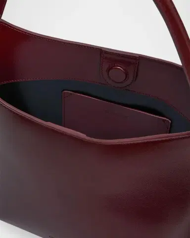 Jil Sander Kante Leather Shoulder Bag | Thumbnail 3 Jil Sander Kante Leather Shoulder Bag | Thumbnail 3