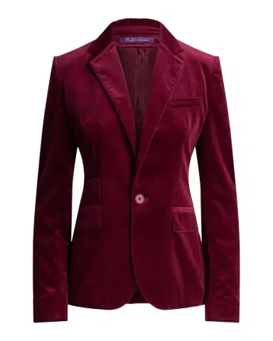 Ralph Lauren Collection Parker Stretch Velvet Jacket | Thumbnail 1 Ralph Lauren Collection Parker Stretch Velvet Jacket | Thumbnail 1