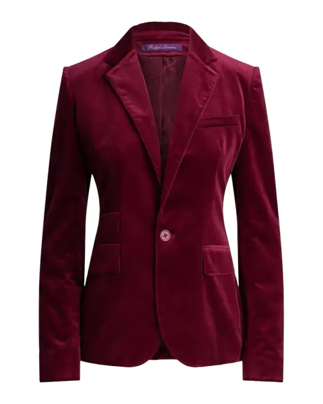 Parker Stretch Velvet Jacket Parker Stretch Velvet Jacket