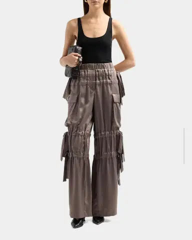 Aknvas Odin Satin Trousers | Thumbnail 2 Aknvas Odin Satin Trousers | Thumbnail 2