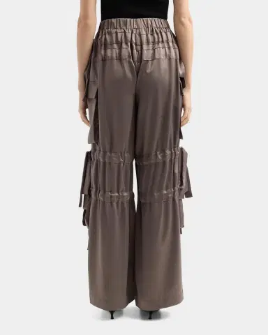 Aknvas Odin Satin Trousers | Thumbnail 3 Aknvas Odin Satin Trousers | Thumbnail 3
