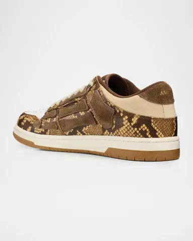 AMIRI Python-Printed Leather Low-Top Sneakers | Thumbnail 2 AMIRI Python-Printed Leather Low-Top Sneakers | Thumbnail 2