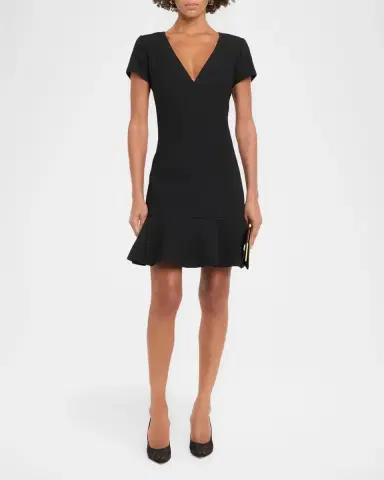 Ungaro Kenny Ruffle A-Line Mini Dress | Thumbnail 2 Ungaro Kenny Ruffle A-Line Mini Dress | Thumbnail 2