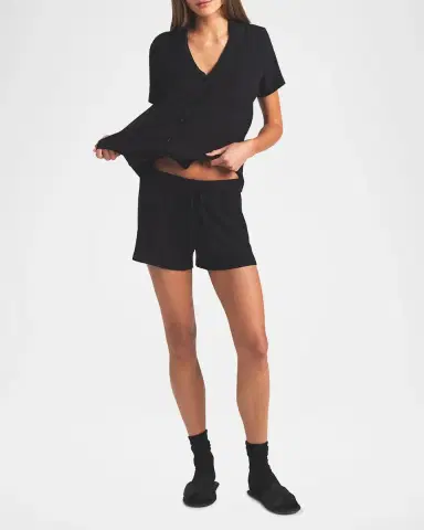 Skims Soft Lounge Modal Ribbed Pajama Set | Thumbnail 2 Skims Soft Lounge Modal Ribbed Pajama Set | Thumbnail 2