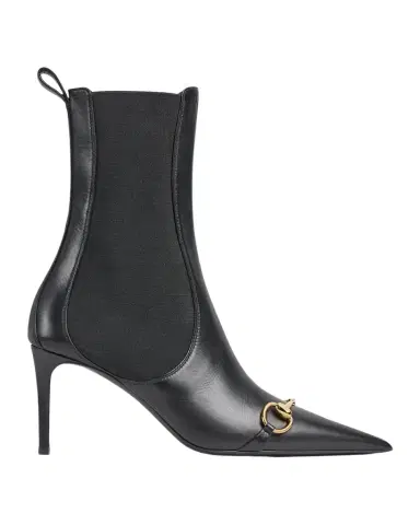 Gucci Donna 80MM Leather Ankle Boots | Thumbnail 1 Gucci Donna 80MM Leather Ankle Boots | Thumbnail 1