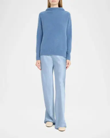 Vince Boiled Cashmere Turtleneck Pullover | Thumbnail 2 Vince Boiled Cashmere Turtleneck Pullover | Thumbnail 2