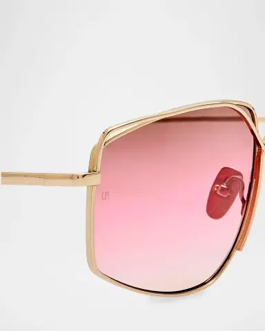 Linda Farrow Miranda 60MM Oversized Sunglasses | Thumbnail 4 Linda Farrow Miranda 60MM Oversized Sunglasses | Thumbnail 4