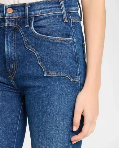 Mother The Buckle Bunny Straight-Leg Jeans | Thumbnail 5 Mother The Buckle Bunny Straight-Leg Jeans | Thumbnail 5