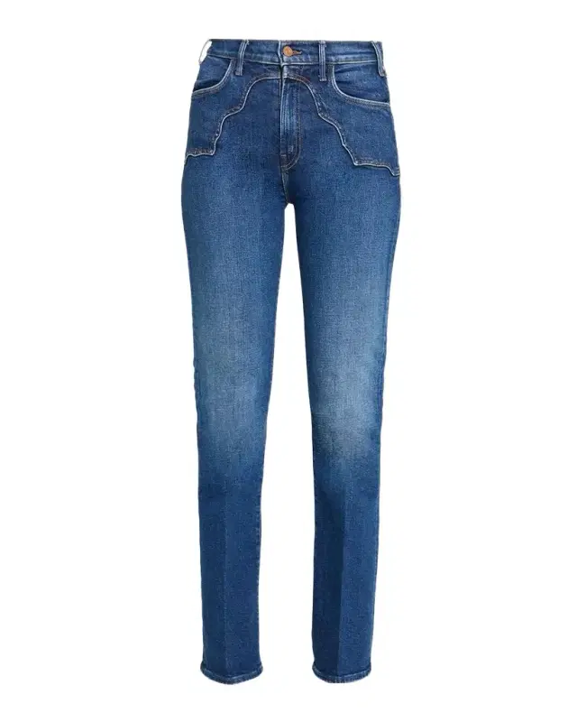 The Buckle Bunny Straight-Leg Jeans The Buckle Bunny Straight-Leg Jeans