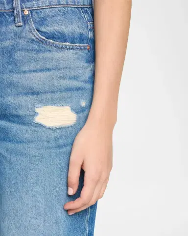 Mother The Rerun Zip Sneak Jeans | Thumbnail 5 Mother The Rerun Zip Sneak Jeans | Thumbnail 5