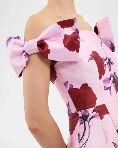 Rebecca Vallance Melora Floral Midi Dress | Thumbnail 5 Rebecca Vallance Melora Floral Midi Dress | Thumbnail 5