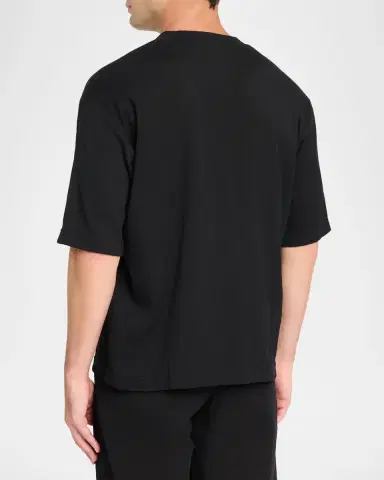IM MEN Men's Crepe Crewneck T-Shirt | Thumbnail 3 IM MEN Men's Crepe Crewneck T-Shirt | Thumbnail 3