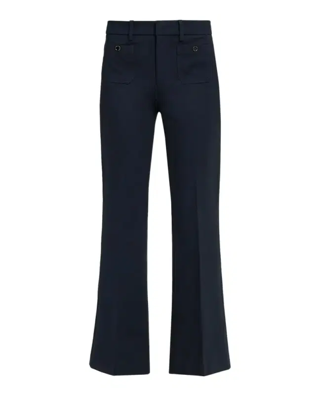 Petite The Flare Shrunken Pocket Trousers Petite The Flare Shrunken Pocket Trousers