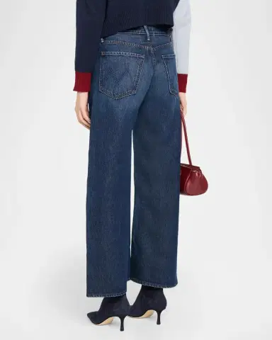 Mother Lil Lemon Twist Wide-Leg Jeans | Thumbnail 3 Mother Lil Lemon Twist Wide-Leg Jeans | Thumbnail 3