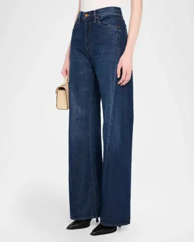 Mother The Lemon Twist Wide-Leg Jeans | Thumbnail 4 Mother The Lemon Twist Wide-Leg Jeans | Thumbnail 4