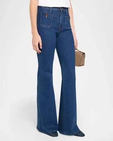 Mother The Half-Pipe Flare Jeans | Thumbnail 4 Mother The Half-Pipe Flare Jeans | Thumbnail 4