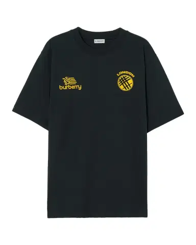 Burberry Ryan Bold EKD Cotton Crewneck T-Shirt | Thumbnail 3 Burberry Ryan Bold EKD Cotton Crewneck T-Shirt | Thumbnail 3