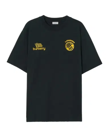 Burberry Ryan Bold EKD Cotton Crewneck T-Shirt | Thumbnail 1 Burberry Ryan Bold EKD Cotton Crewneck T-Shirt | Thumbnail 1