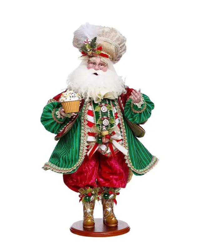 Cupcake Santa Figure Cupcake Santa Figure