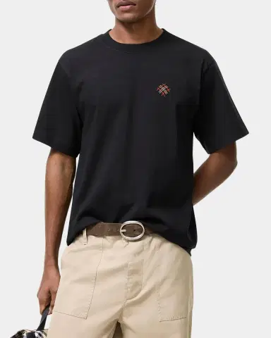 Burberry Ryan Script Cotton Crewneck T-Shirt | Thumbnail 2 Burberry Ryan Script Cotton Crewneck T-Shirt | Thumbnail 2