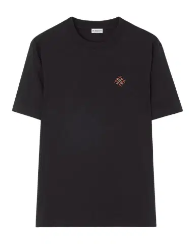 Burberry Ryan Script Cotton Crewneck T-Shirt | Thumbnail 1 Burberry Ryan Script Cotton Crewneck T-Shirt | Thumbnail 1