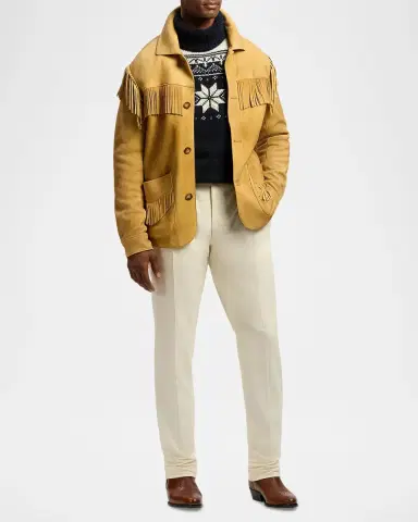 Ralph Lauren Purple Label Men's Cashmere-Mohair Turtleneck Sweater | Thumbnail 2 Ralph Lauren Purple Label Men's Cashmere-Mohair Turtleneck Sweater | Thumbnail 2
