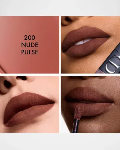 Dior Rouge On Stage Ink Blur Matte Liquid Lipstick, Nude Pulse | Thumbnail 3 Dior Rouge On Stage Ink Blur Matte Liquid Lipstick, Nude Pulse | Thumbnail 3
