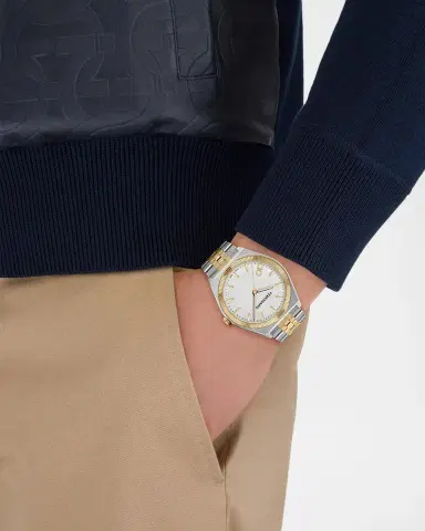 Ferragamo Men's Vega New 40mm Two-Tone Bracelet Watch | Thumbnail 2 Ferragamo Men's Vega New 40mm Two-Tone Bracelet Watch | Thumbnail 2