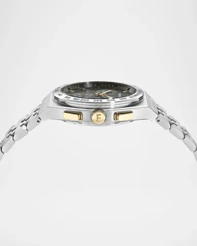Ferragamo Men's Vega New Chrono 42mm Stainless Steel Bracelet Watch | Thumbnail 4 Ferragamo Men's Vega New Chrono 42mm Stainless Steel Bracelet Watch | Thumbnail 4