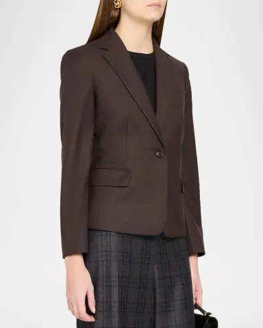 Theory One-Button Slim Single-Breasted Blazer | Thumbnail 4 Theory One-Button Slim Single-Breasted Blazer | Thumbnail 4