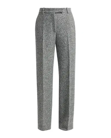 Tom Ford Sequined Broken Chevron Tweed Wide-Leg Tailored Pants | Thumbnail 1 Tom Ford Sequined Broken Chevron Tweed Wide-Leg Tailored Pants | Thumbnail 1