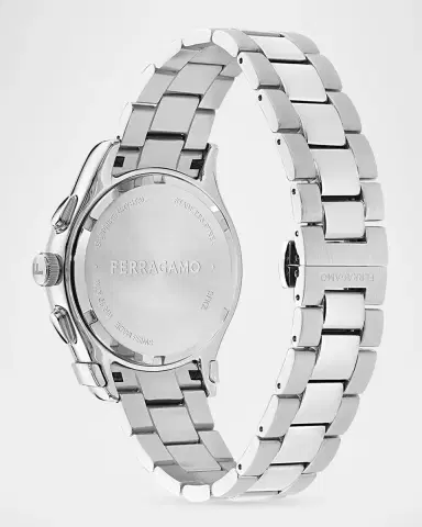Ferragamo Men's 1927 42mm Stainless Steel Bracelet Watch | Thumbnail 3 Ferragamo Men's 1927 42mm Stainless Steel Bracelet Watch | Thumbnail 3