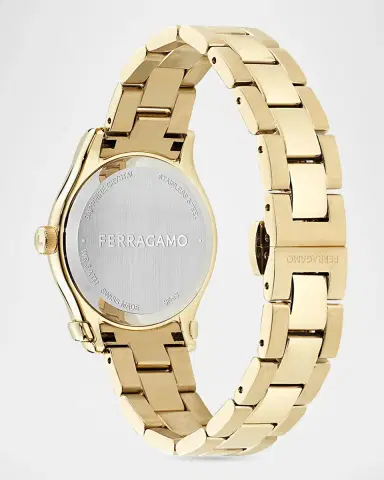 Ferragamo IP Goldtone Stainless Steel Bracelet Watch/33MM | Thumbnail 3 Ferragamo IP Goldtone Stainless Steel Bracelet Watch/33MM | Thumbnail 3